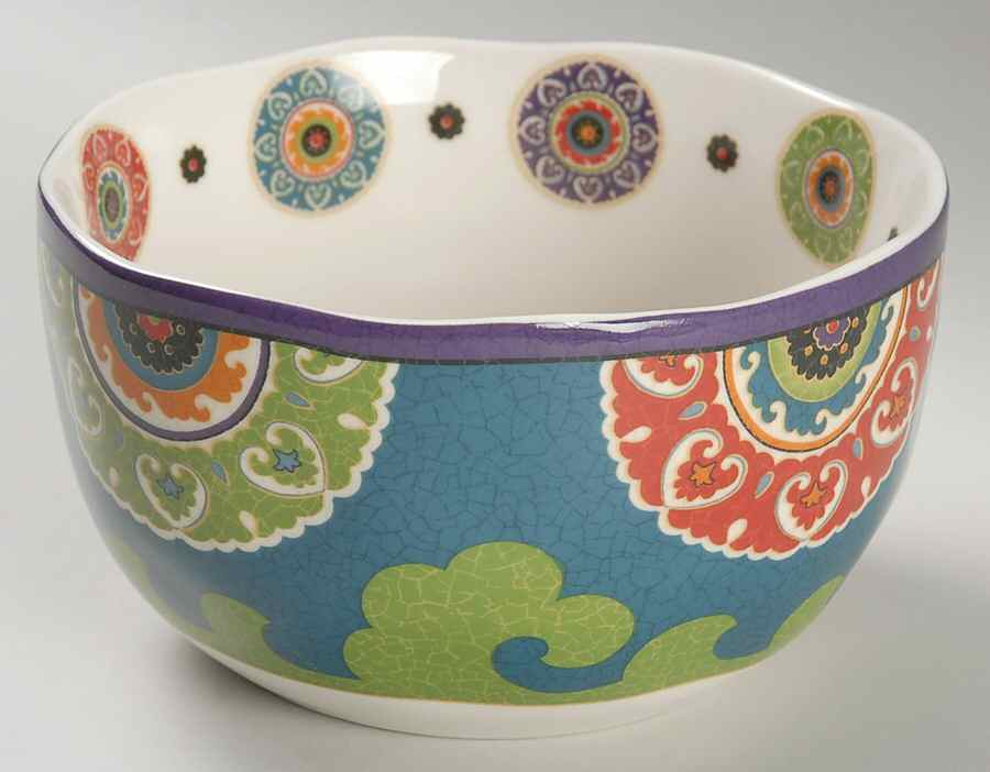Royal Suzani Soup/Cereal Bowl by 222 Fifth (PTS)-1