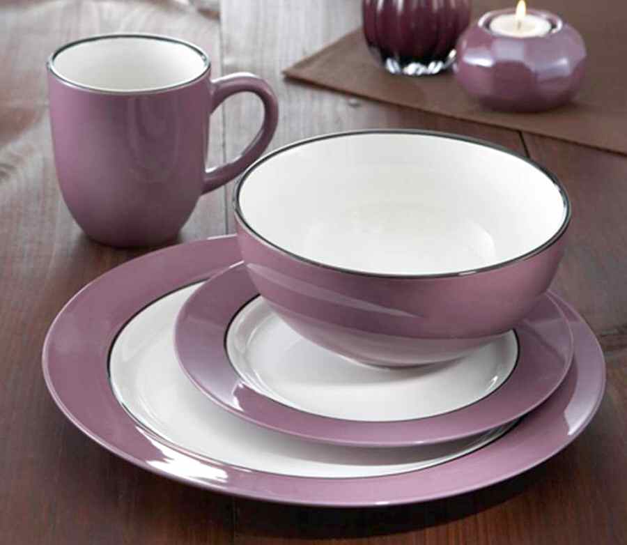 Regency Plum Dinner Plate by American Atelier-1