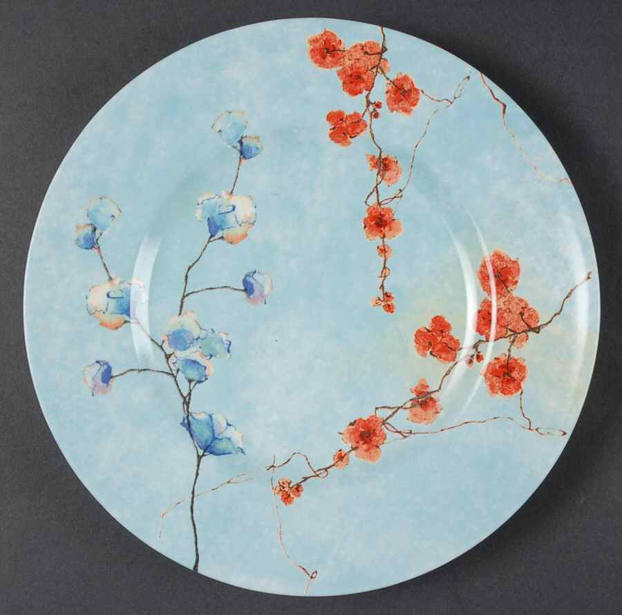 Fantasy Blue Salad Plate by 222 Fifth (PTS)-1