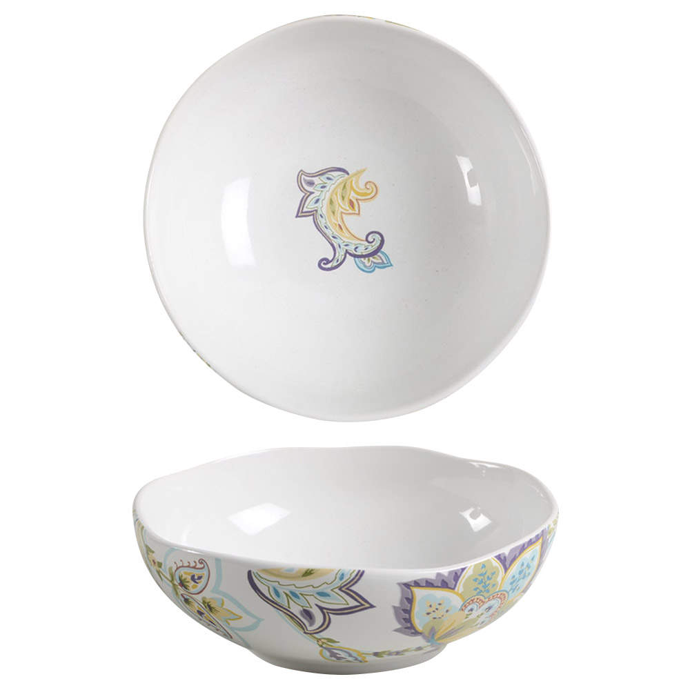 Indochine Purple Soup/Cereal Bowl by 222 Fifth (PTS)-1