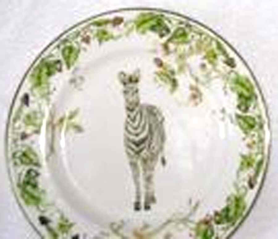 Jungle Salad Plate by American Atelier-1
