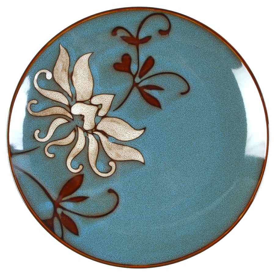 Mirabel Blue Salad Plate by American Atelier-1