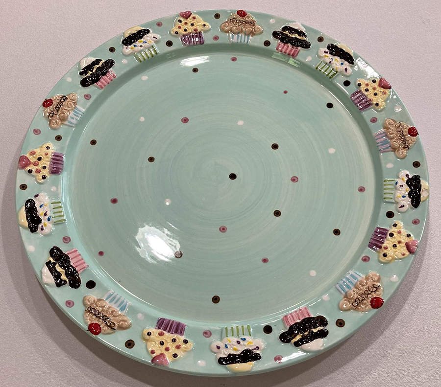 Confections Cake Plate by American Atelier-1