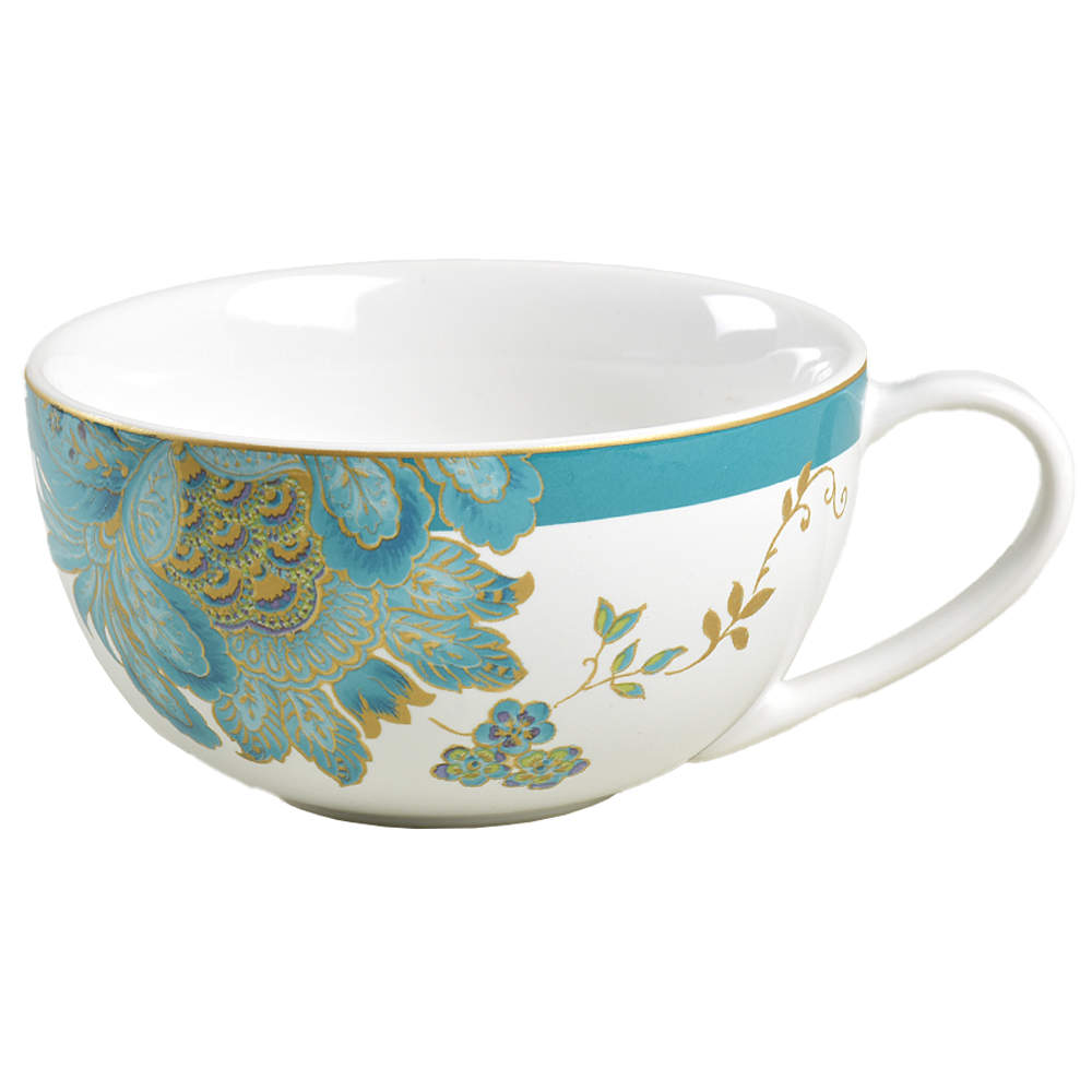 Eliza Teal Soup Mug by 222 Fifth (PTS)-1