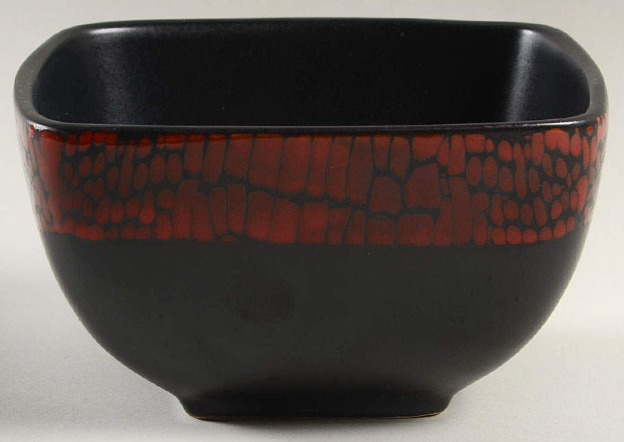 Boa Red Soup/Cereal Bowl by American Atelier-1