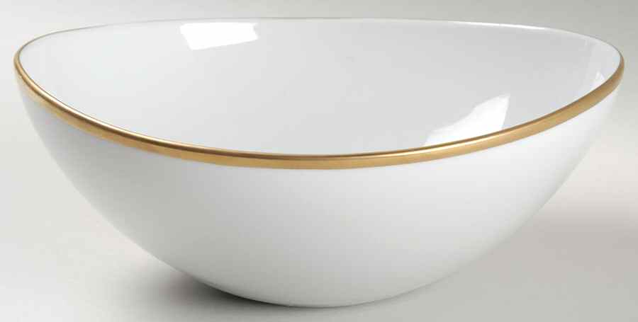 Simply Elegant Gold Coupe Cereal Bowl by Anna Weatherley-1