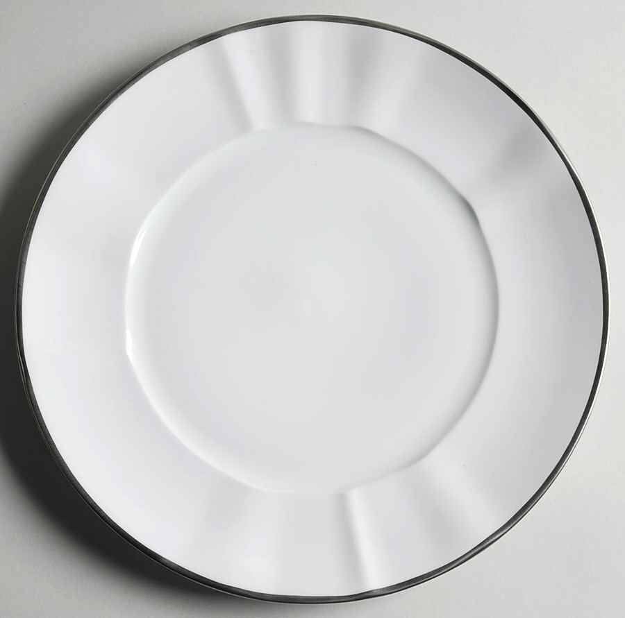 Simply Elegant Platinum Dinner Plate by Anna Weatherley-1