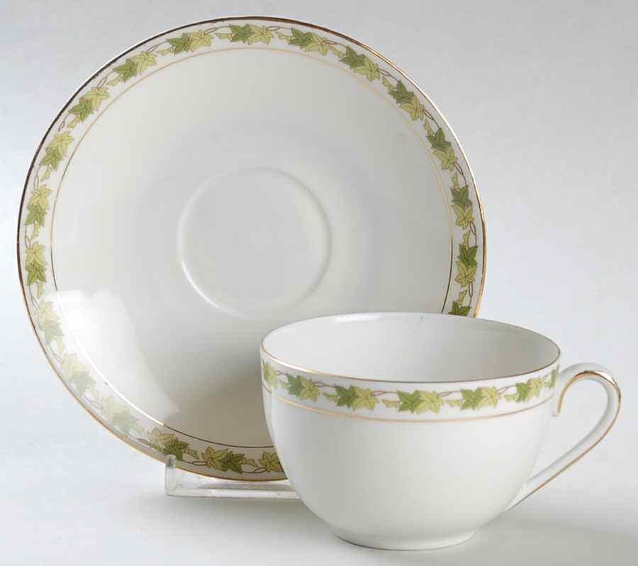 ADH26 Flat Cup & Saucer Set by Adolf Persch-1