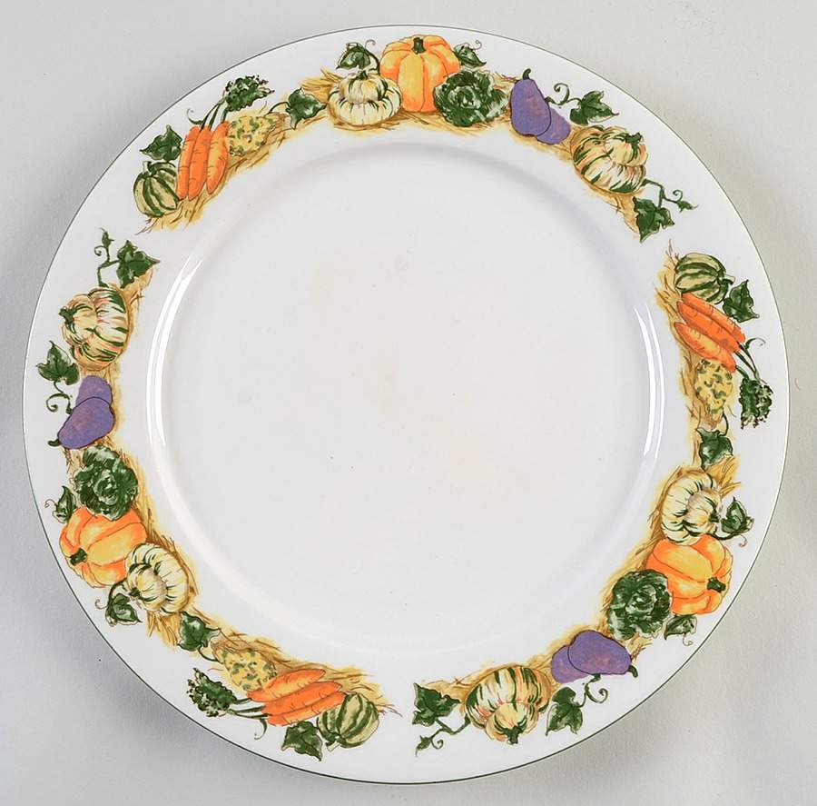 Holiday Turkey Dinner Plate by American Atelier-1