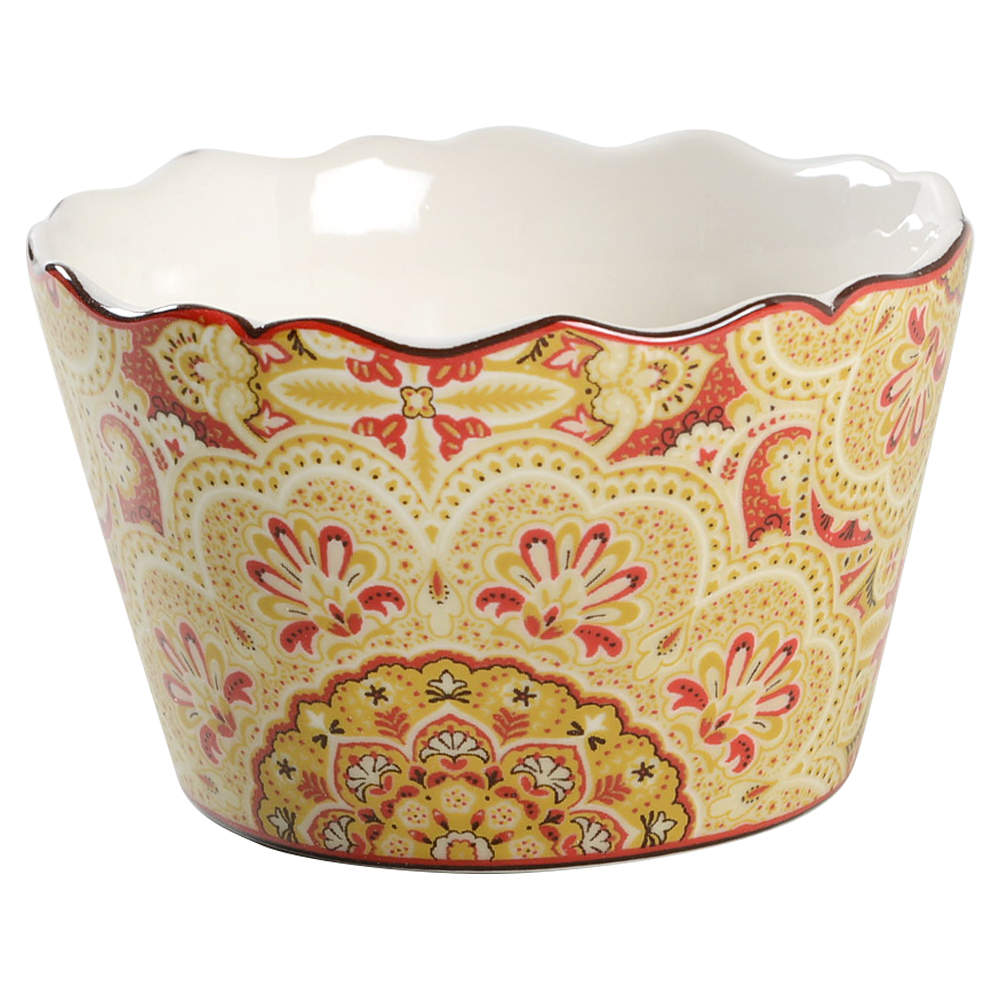 Lyria Saffron Individual Appetizer Bowl by 222 Fifth (PTS)-1