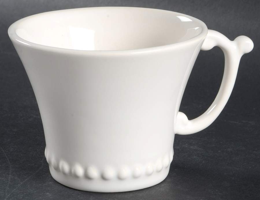 Grand Siecle Cream Flat Cup by Antheor (France)-1