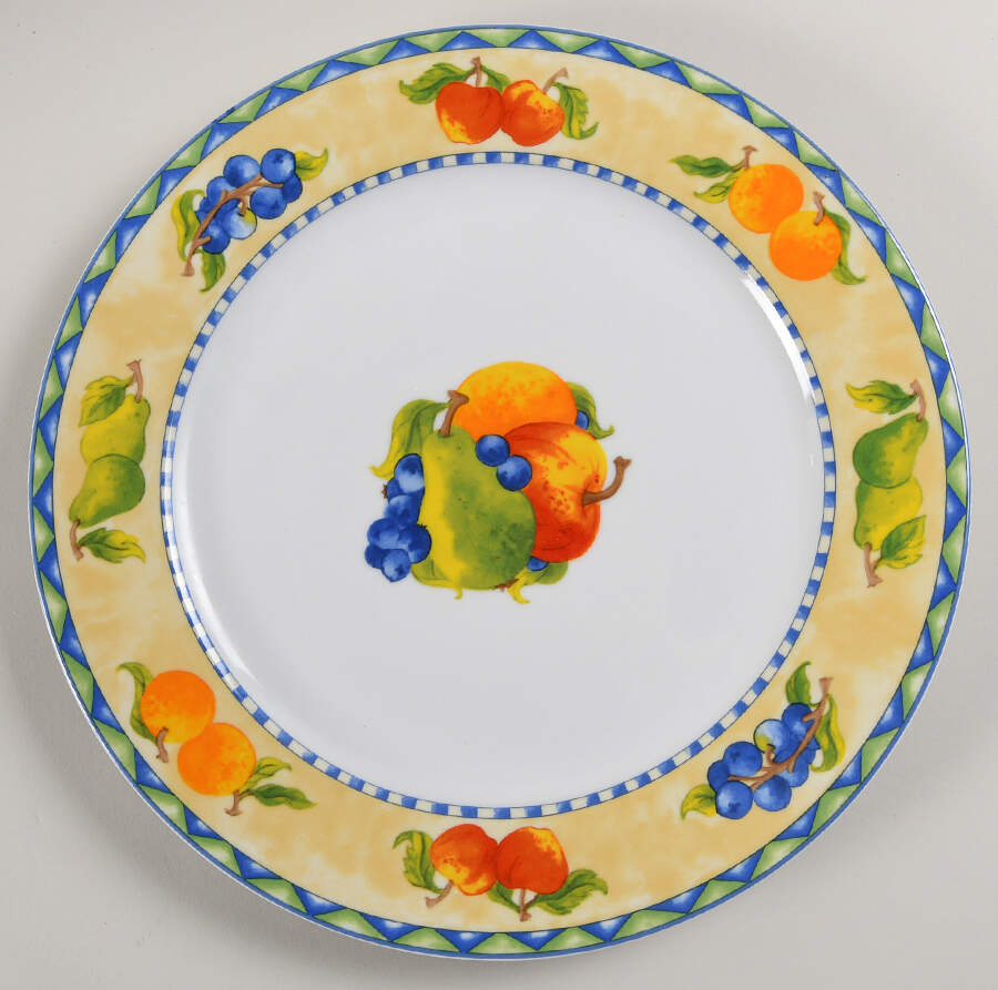 Fresh Pickins 12" Chop Plate (Round Platter) by American Atelier-1