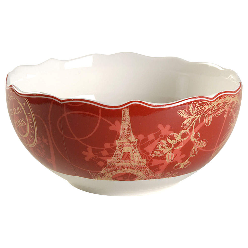 Joyeux Noel Soup/Cereal Bowl by 222 Fifth (PTS)-1