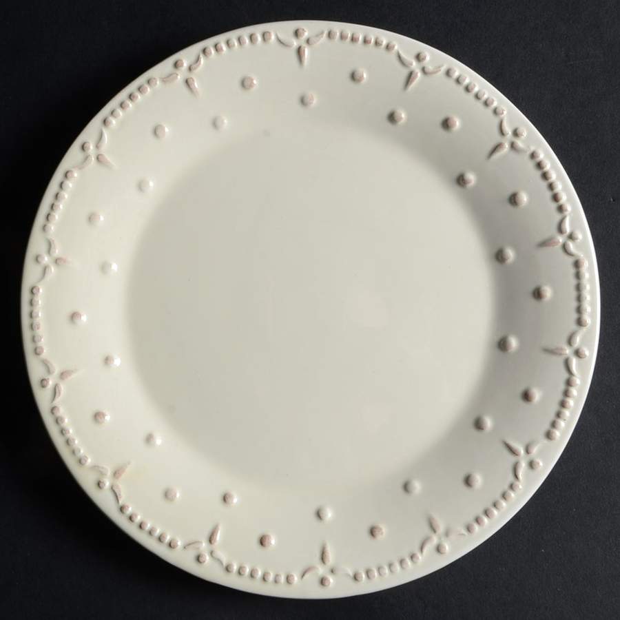 Genevieve Cream Salad Plate by American Atelier-1