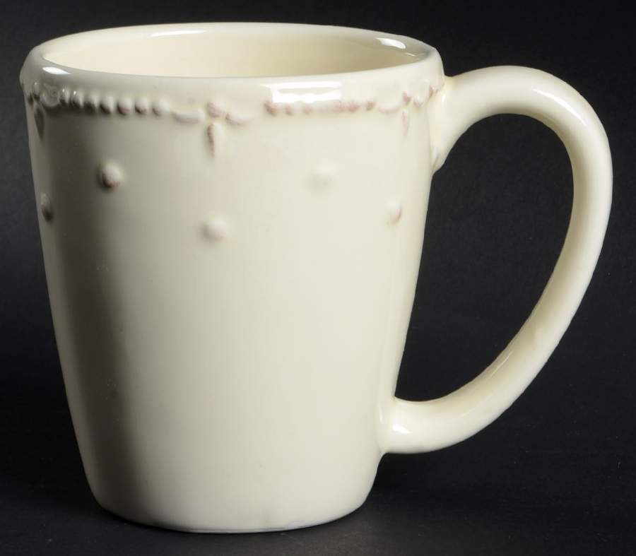 Genevieve Cream Mug by American Atelier-1