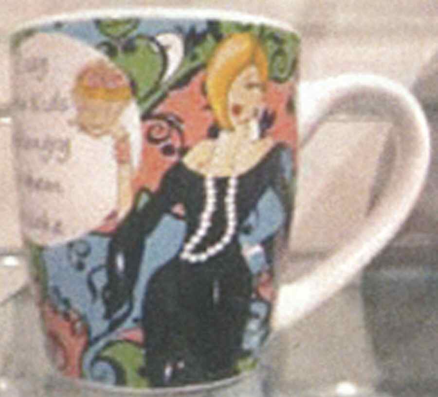 Working Girls Mug by American Atelier-1