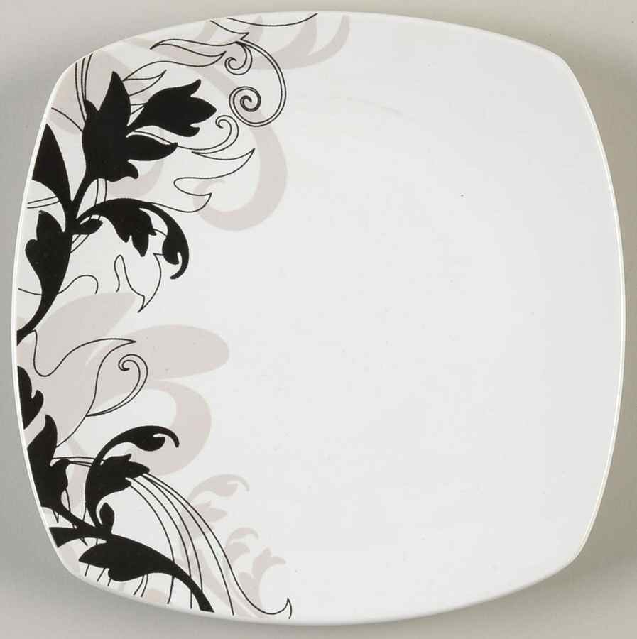 Modern Scroll Salad Plate by 222 Fifth (PTS)-1