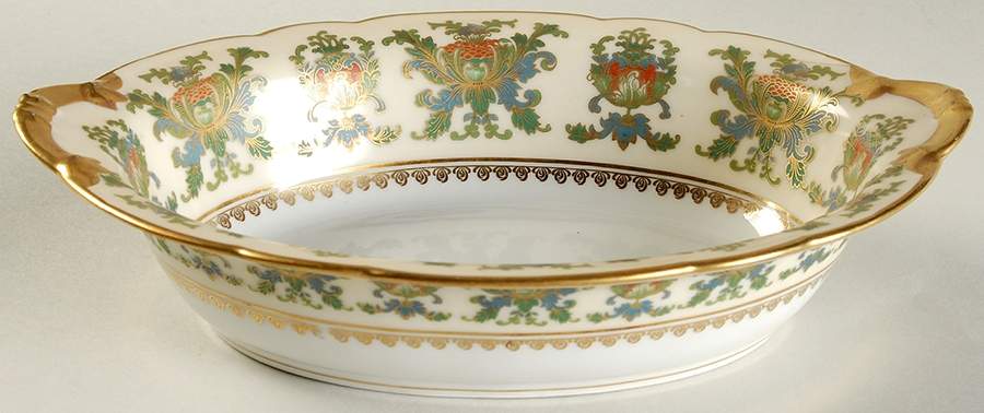 AHR977 10" Oval Vegetable Bowl by Charles Ahrenfeldt-1