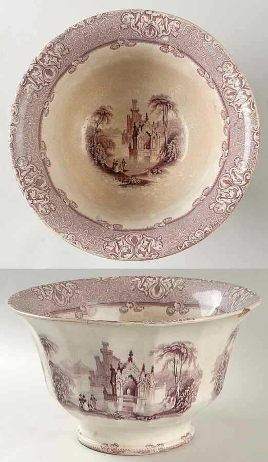 Cologne Purple Large Fruit Bowl by John Alcock-1