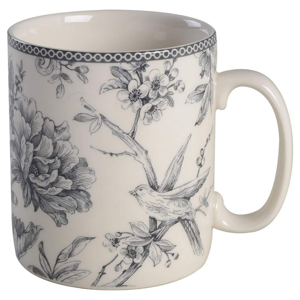 Adelaide Grey and White Jumbo Mug by 222 Fifth (PTS)-1