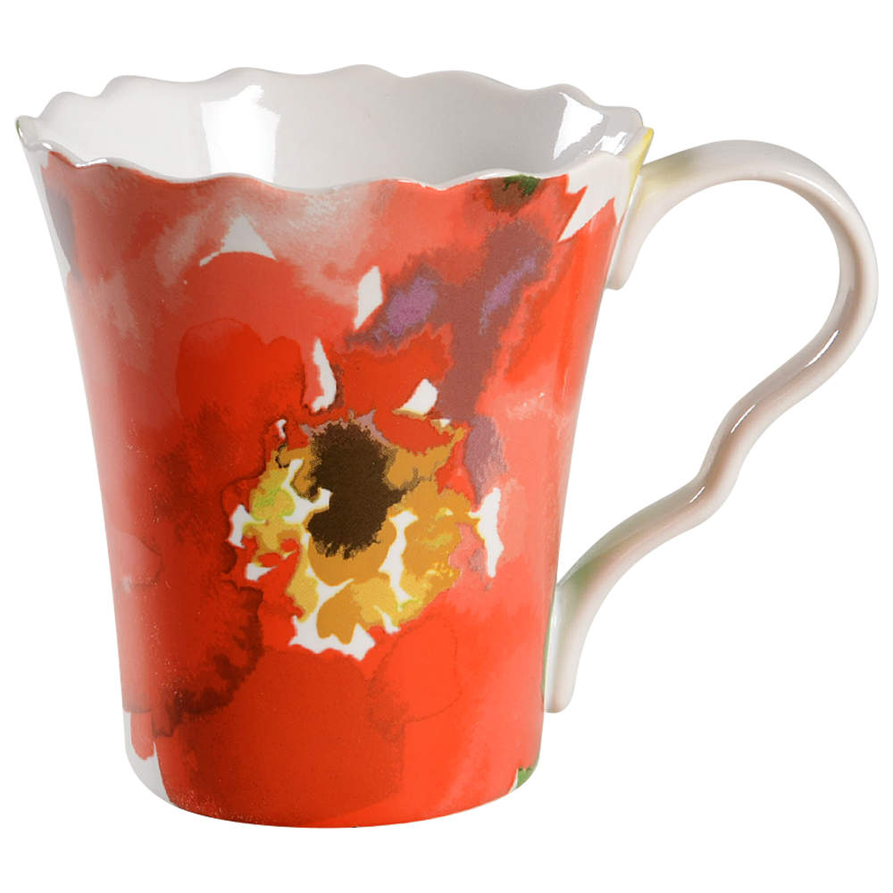 Pastiche White Mug by 222 Fifth (PTS)-1