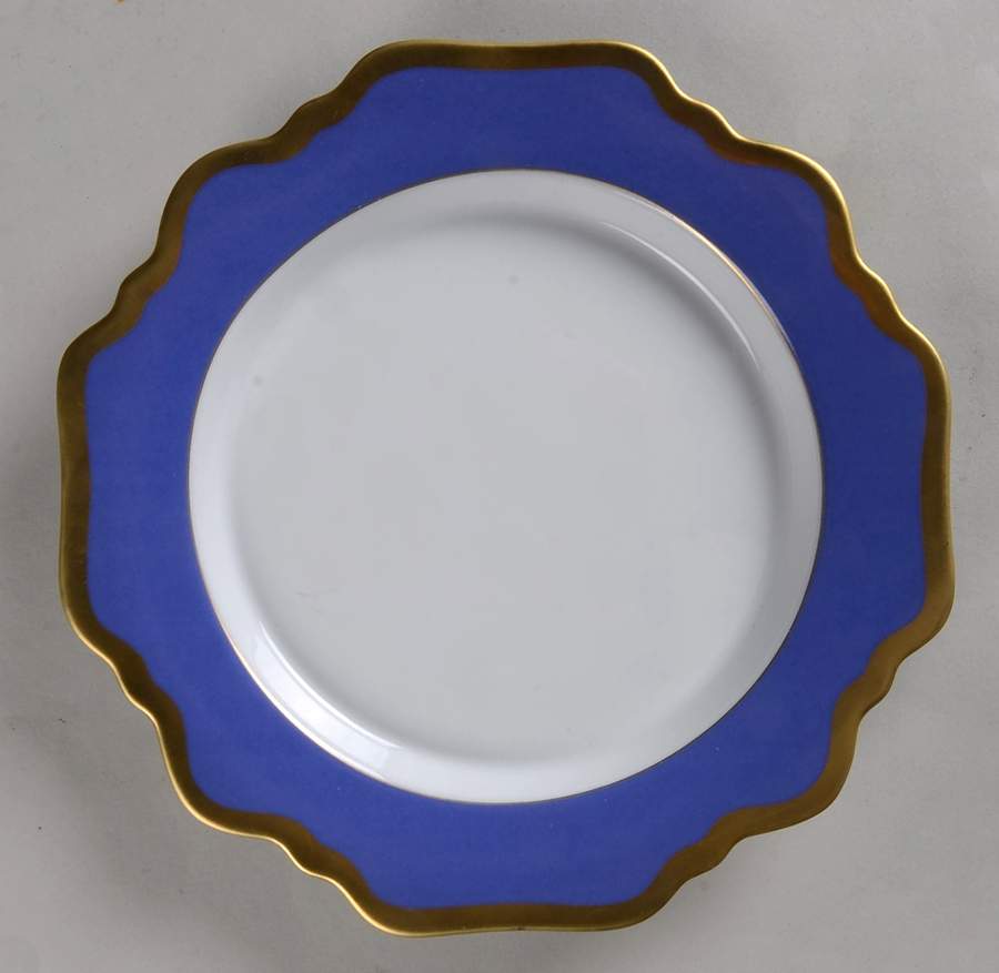 Anna's Palette Indigo Blue Salad/Dessert Plate by Anna Weatherley-1