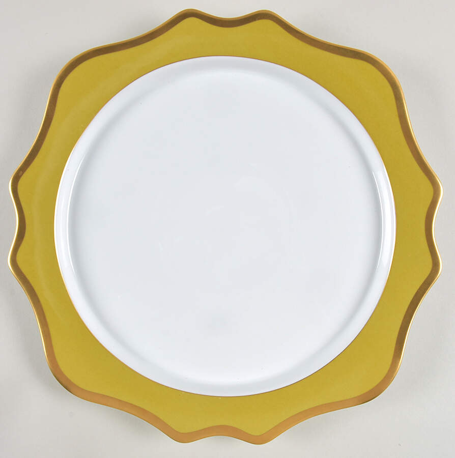 Anna's Palette Meadow Green Service Plate (Charger) by Anna Weatherley-1