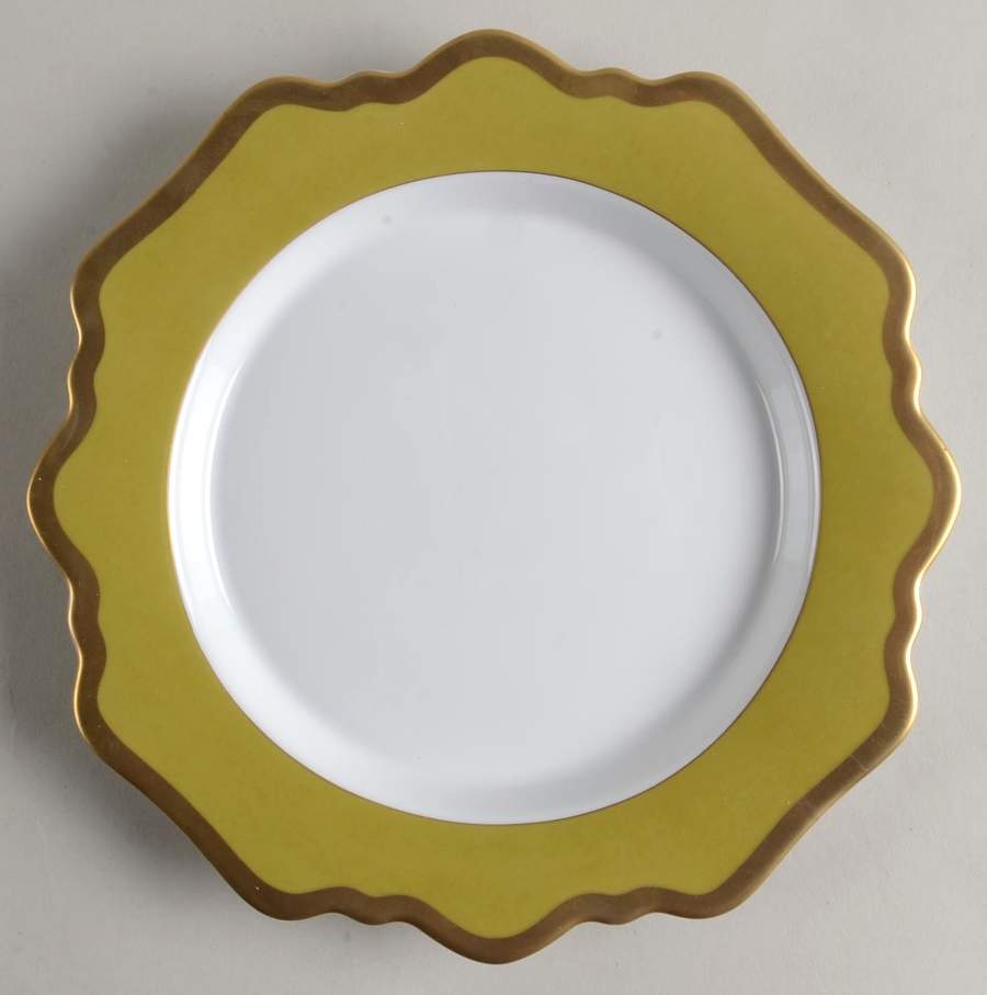 Anna's Palette Meadow Green Salad/Dessert Plate by Anna Weatherley-1