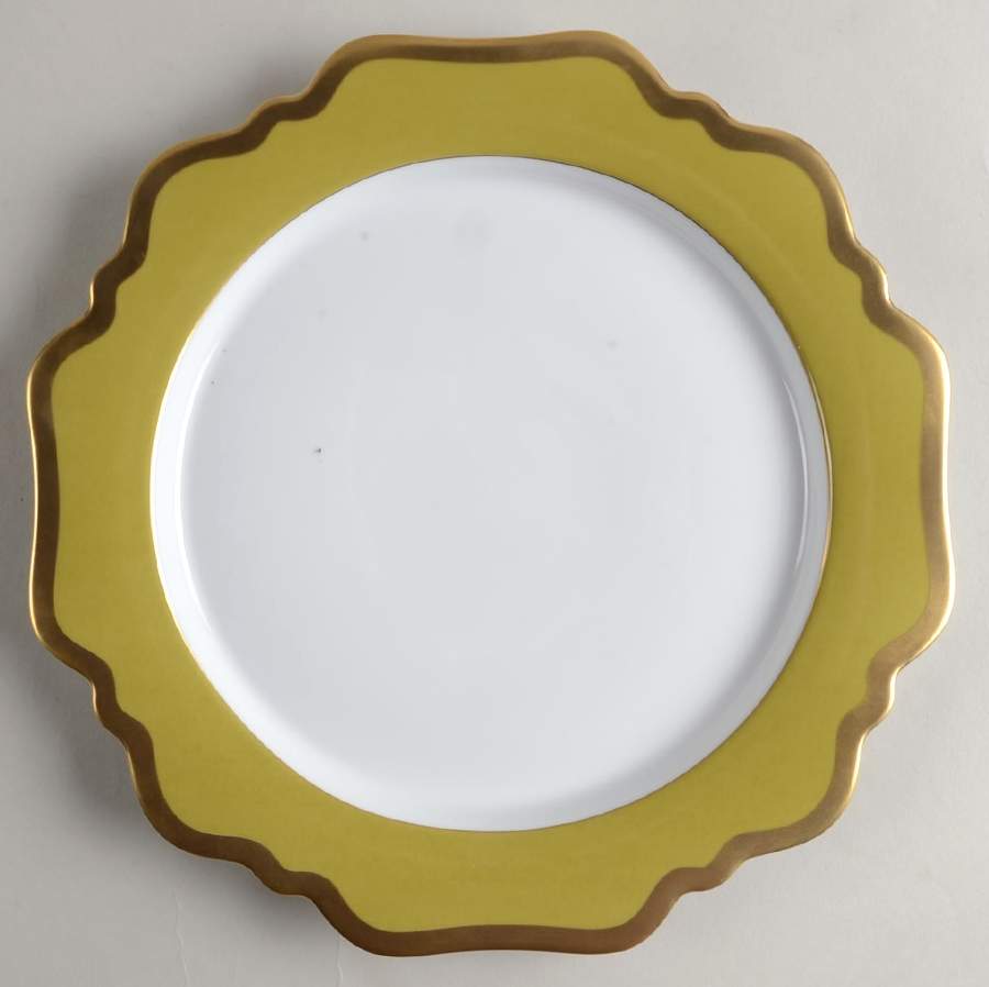 Anna's Palette Meadow Green Dinner Plate by Anna Weatherley-1