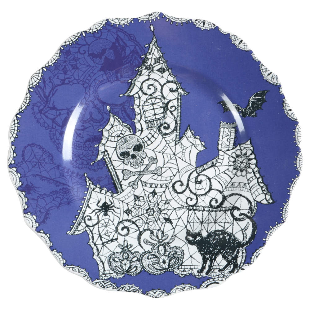 Wiccan Lace Salad Plate by 222 Fifth (PTS)-1