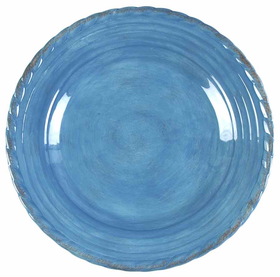 Tuscan Countryside Blue Dinner Plate by Artimino-1