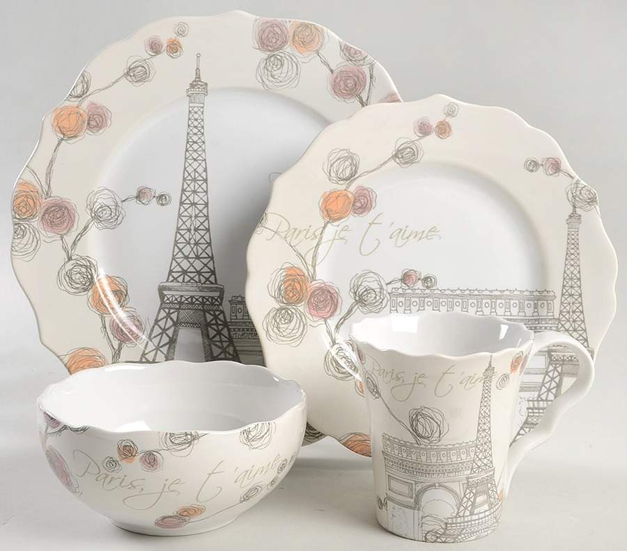 Lissome 4 Piece Place Setting by 222 Fifth (PTS)-1