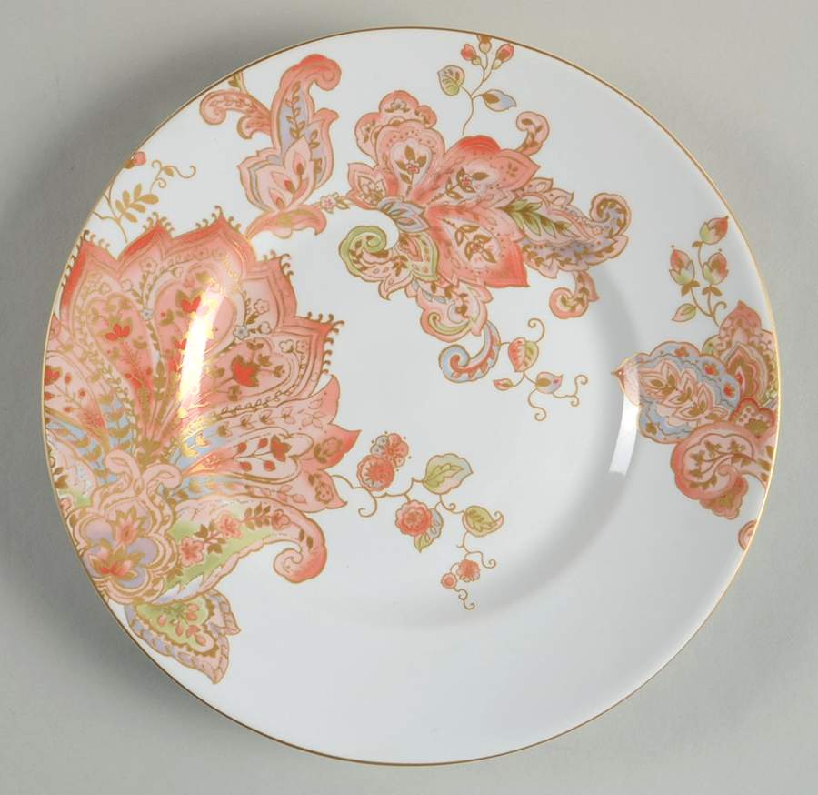 Norah Coral Salad Plate by 222 Fifth (PTS)-1