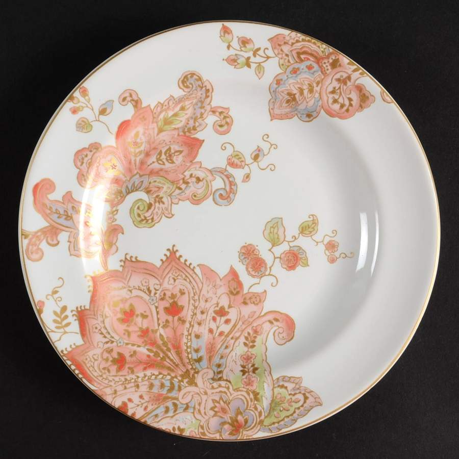 Norah Coral Appetizer Plate by 222 Fifth (PTS)-1