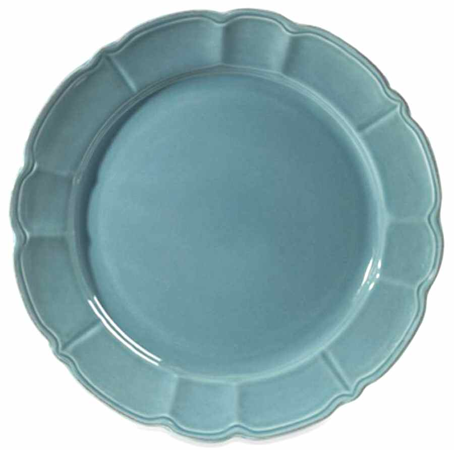 Italia Slate Blue Dinner Plate by American Atelier-1