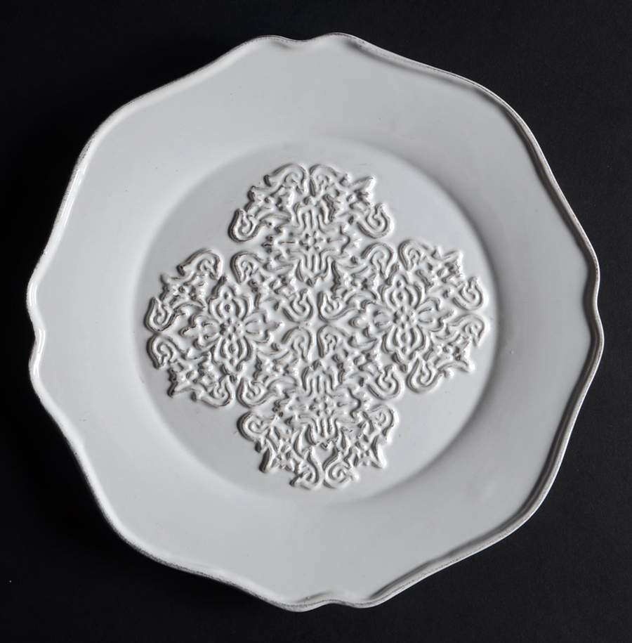 Bianca Medallion Salad Plate by American Atelier-1