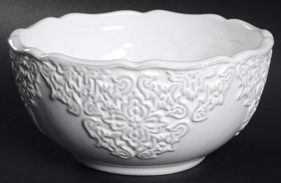 Bianca Medallion Soup/Cereal Bowl by American Atelier-1