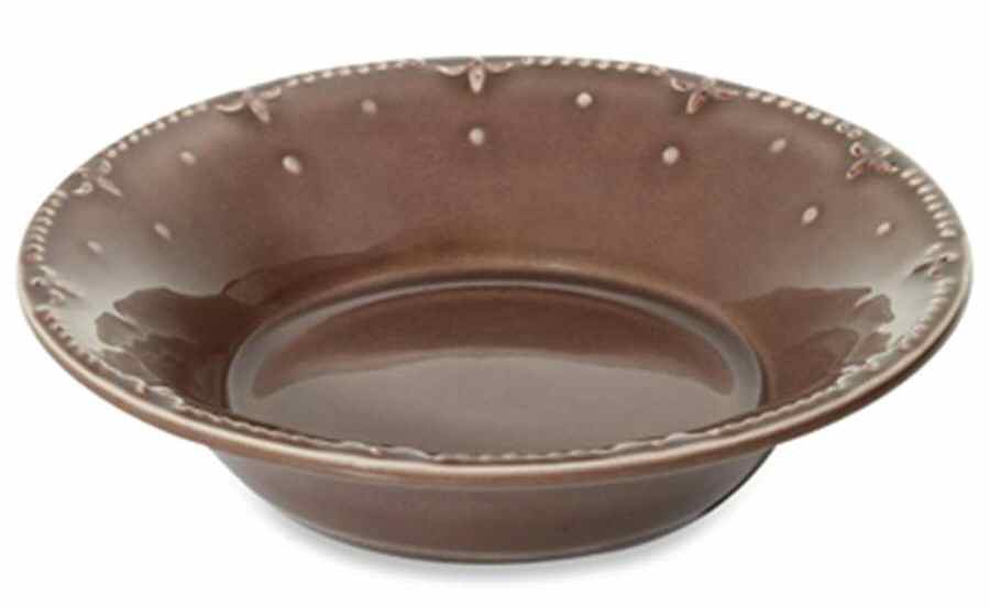 Genevieve Chocolate Soup/Cereal Bowl by American Atelier-1