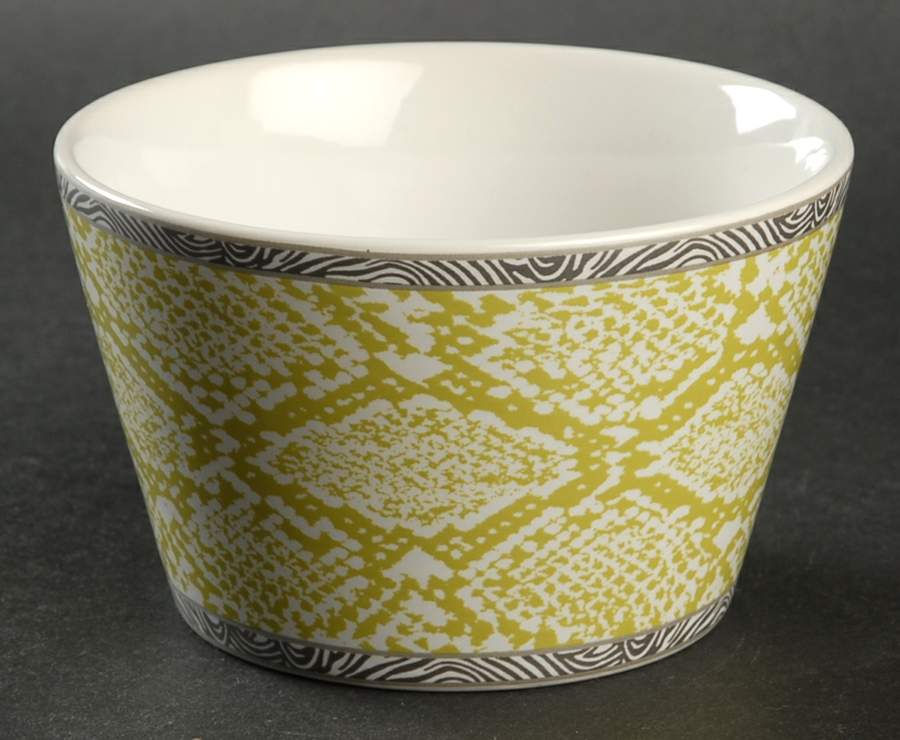 Python Lime Green Individual Appetizer Bowl by 222 Fifth (PTS)-1
