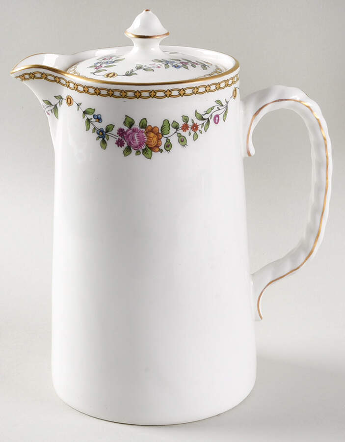 4188 Coffee Pot & Lid by John  Aynsley & Sons-1