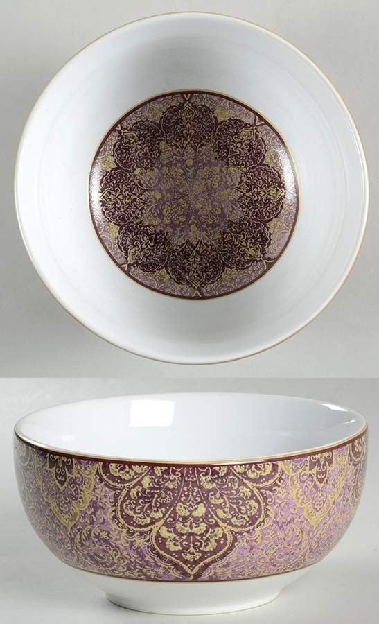 Eva Aubergine Soup/Cereal Bowl by 222 Fifth (PTS)-1