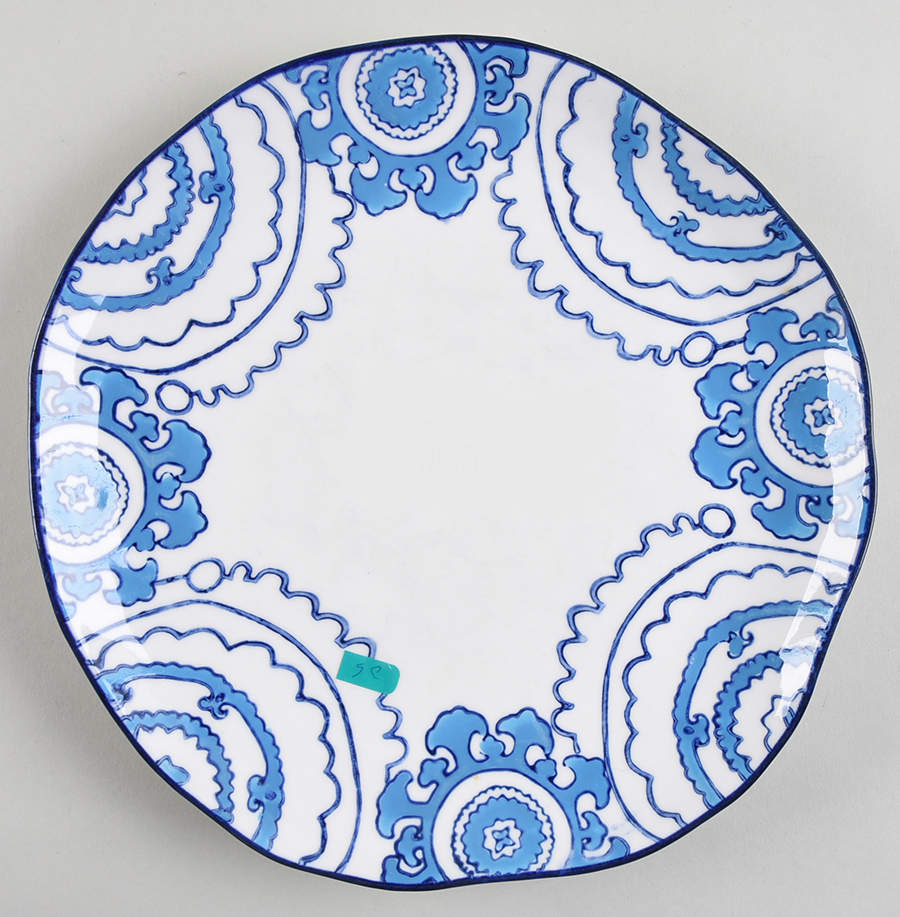 Gloriosa Dinner Plate by Anthropologie-1