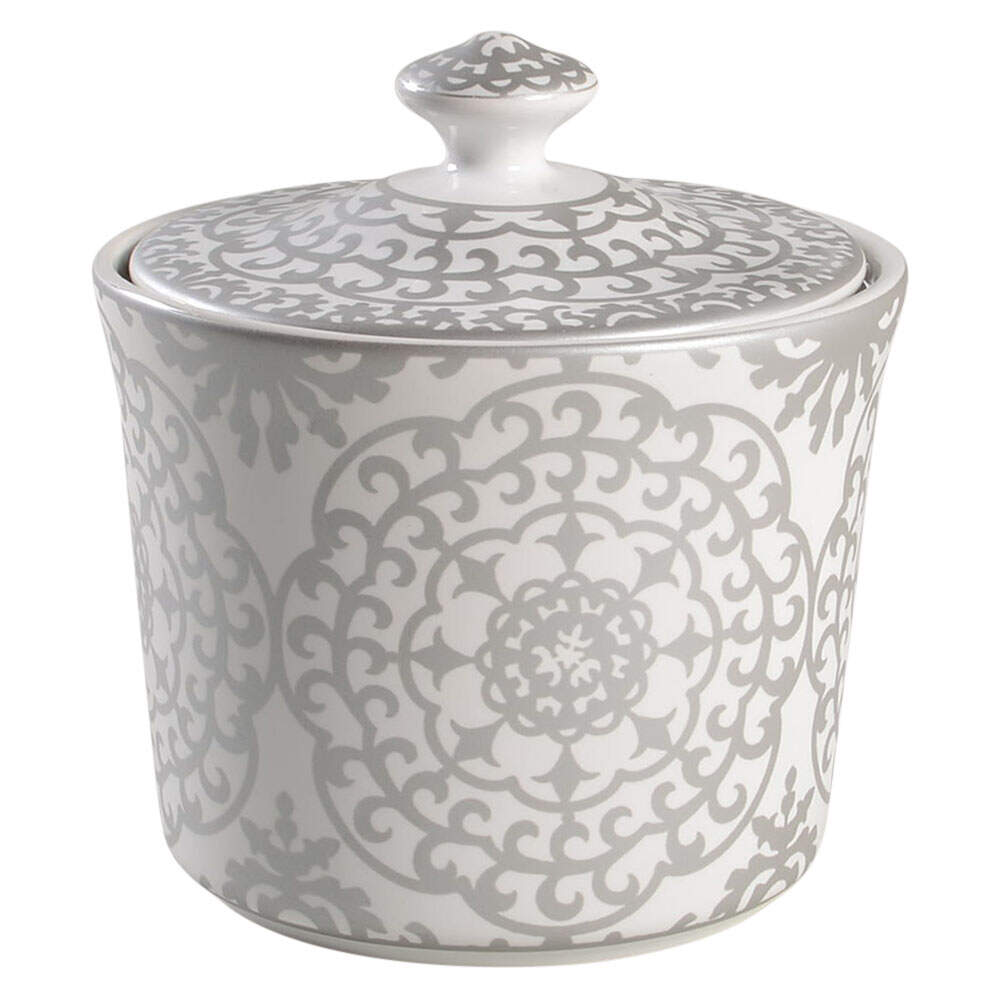 Casbah Silver Small Canister & Lid by 222 Fifth (PTS)-1