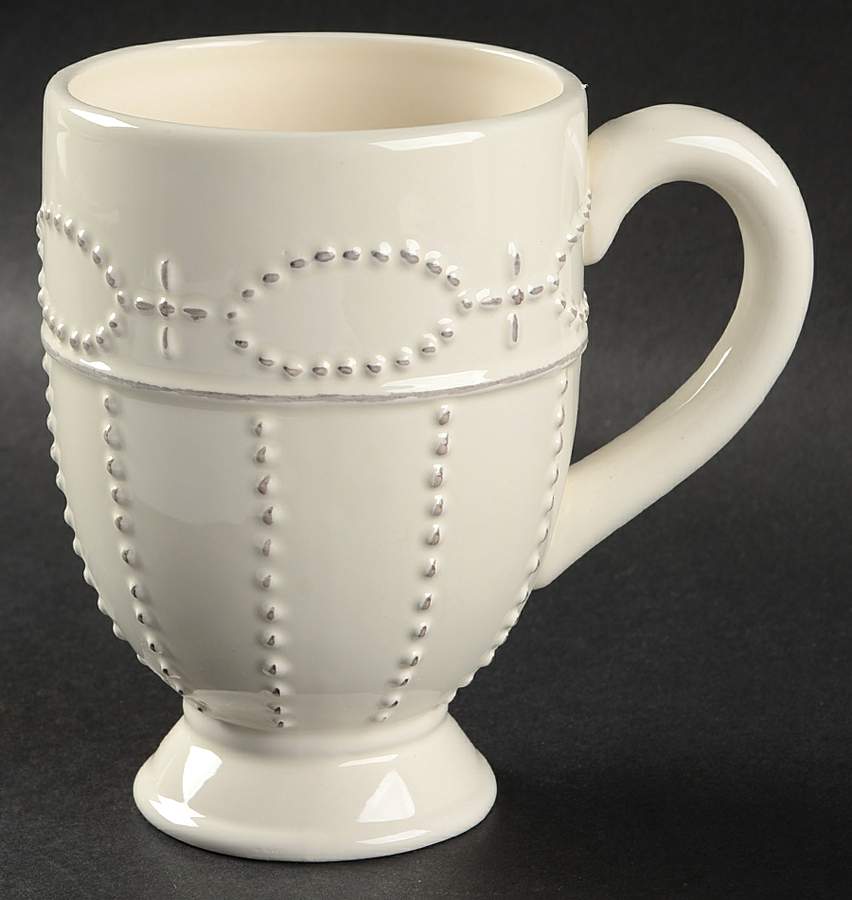 Gabrielle Scallop Cream Mug by American Atelier-1