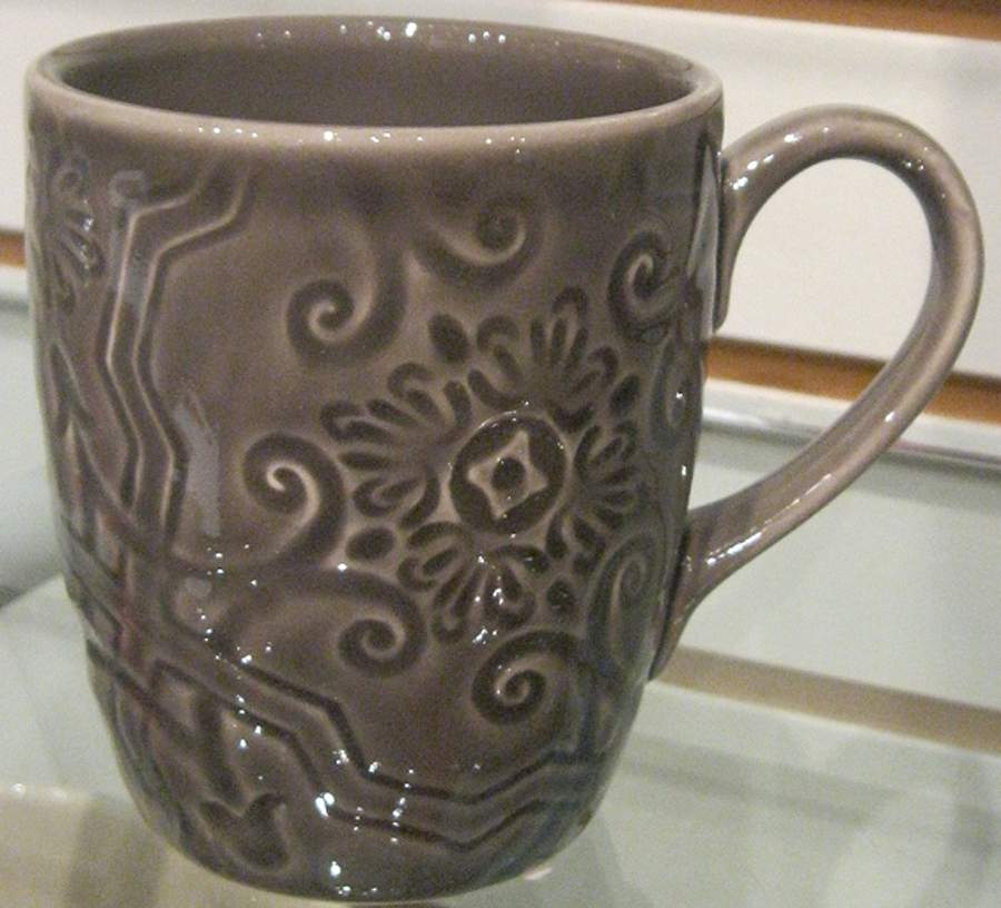 Labirinto Brown Mug by American Atelier-1