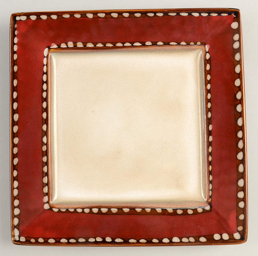 Barcelona Roja Salad Plate by American Atelier-1
