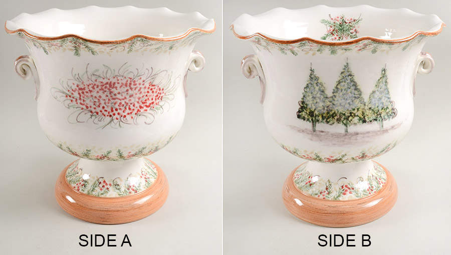 Natale Large Cachepot by Arte Italica-1