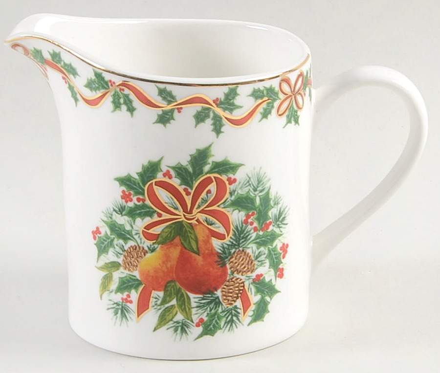 Holiday Ribbon Creamer by American Atelier-1