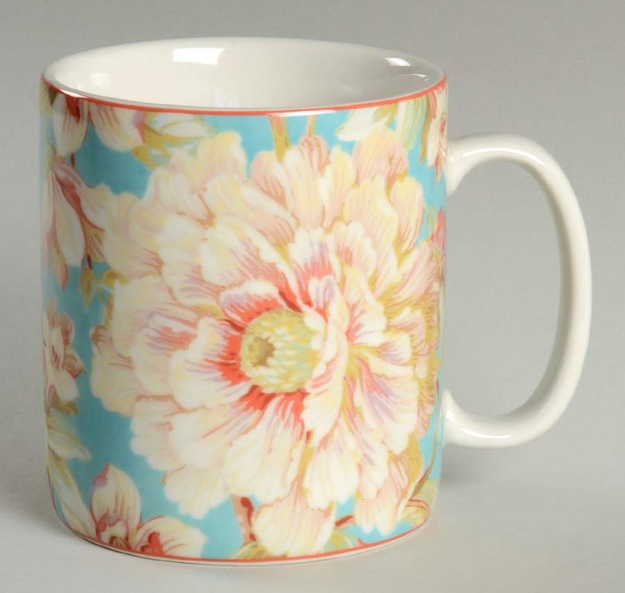 Marley Teal Jumbo Mug by 222 Fifth (PTS)-1