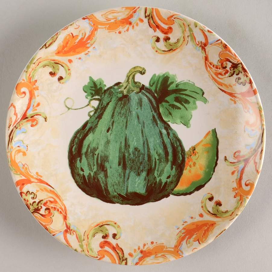Calabash Appetizer Plate by 222 Fifth (PTS)-1